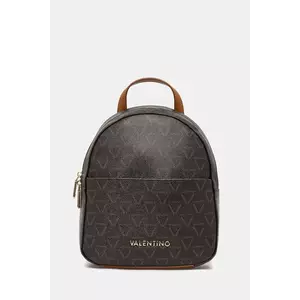 Valentino Bags rucsac culoarea maro, mic, cu imprimeu, VBS8GT20 imagine