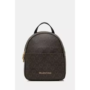 Valentino Bags rucsac culoarea maro, mic, cu imprimeu, VBS8GT20 imagine