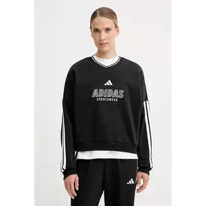 adidas bluză Tiro culoarea negru, cu imprimeu, JN2673 imagine