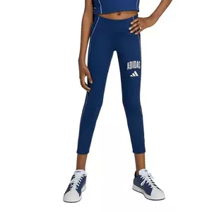 adidas leggins copii culoarea bleumarin, uni, JM5937 imagine