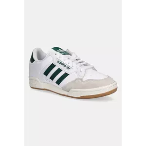 adidas Originals sneakers din piele Continental 80 Stripes culoarea alb, JQ6425 imagine
