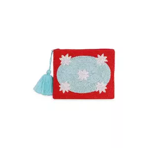 Helio Ferretti portfard Galaxy Red 20 x 16 cm imagine