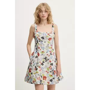 Stine Goya rochie culoarea gri, mini, evazați, SG-PF25-D141-2269 imagine