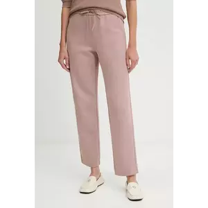 MM pantaloni de trening FURIO culoarea roz, uni, 2526786087600 imagine