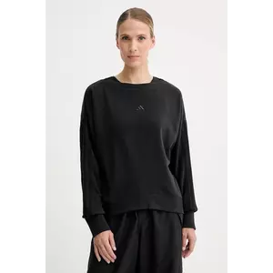 adidas bluză Coquette culoarea negru, cu imprimeu, JM1900 imagine