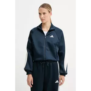 adidas bluză Stadium culoarea negru, cu imprimeu, JW0527 imagine