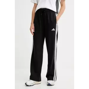 adidas pantaloni de trening Essentials culoarea negru, cu imprimeu, JW7182 imagine