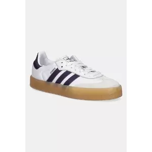 adidas Originals sneakers din piele Sambae culoarea alb, JS3941 imagine
