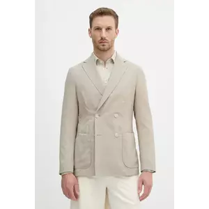 BOSS geacă de lână culoarea bej, 50553881 imagine