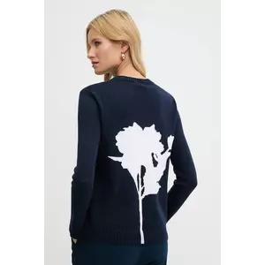 MM pulover de bumbac GAIA culoarea bleumarin, light, 2526366027600 imagine