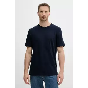 United Colors of Benetton tricou de in culoarea bleumarin, uni, 3UTFU10B1 imagine