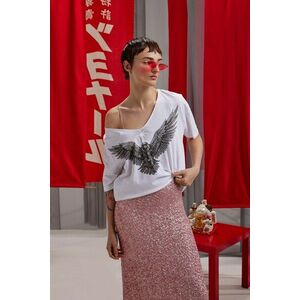 Medicine Tricou din bumbac culoarea albă pentru femei imagine