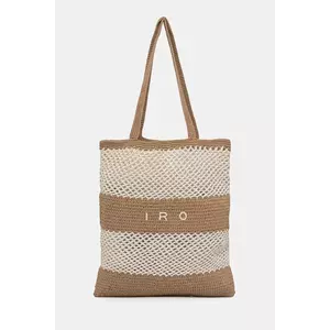 IRO geantă de bumbac culoare bej WM46STRINGBAG imagine