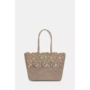 Answear Lab coș de plajă culoarea maro imagine