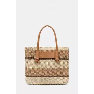 Answear Lab coș de plajă culoarea bej imagine