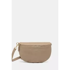 Answear Lab borseta de piele culoarea maro imagine