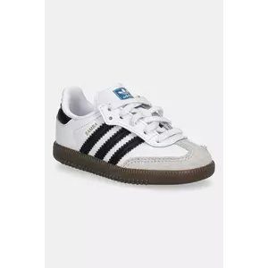 adidas Originals sneakers pentru copii SAMBA OG culoarea alb, JQ3191 imagine