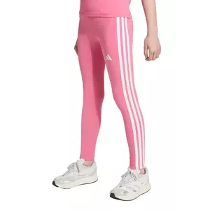 adidas leggins copii culoarea roz, cu imprimeu, JV7319 imagine