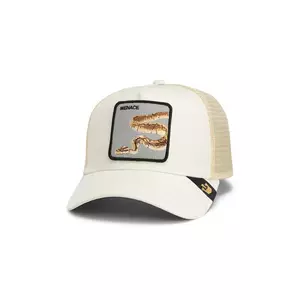 Goorin Bros șapcă Deadly Companion culoarea bej, cu imprimeu, 101-1972 imagine