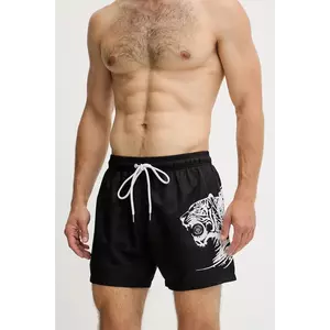 PLEIN SPORT pantaloni scurți de baie culoarea negru, PS25MBM06 imagine