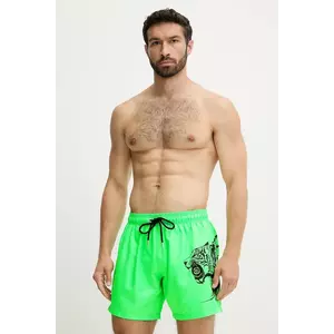 PLEIN SPORT pantaloni scurți de baie culoarea verde, PS25MBM06 imagine