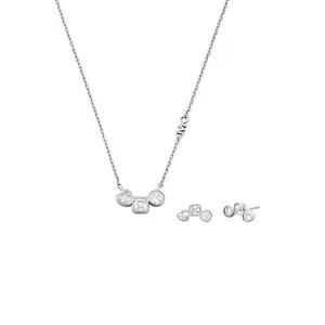 Michael Kors colier si cercei din argint MKC1767SET imagine