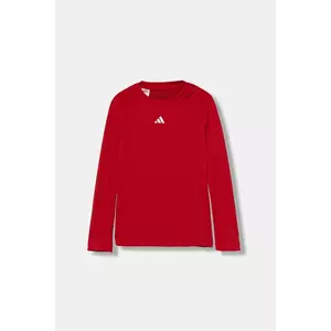 adidas Performance longsleeve copii culoarea roșu, cu imprimeu, JW7960 imagine