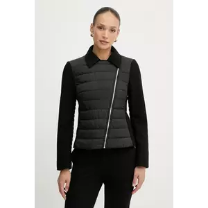 BOSS geacă din amestec de lână culoarea negru, de tranziție, 50555564 imagine