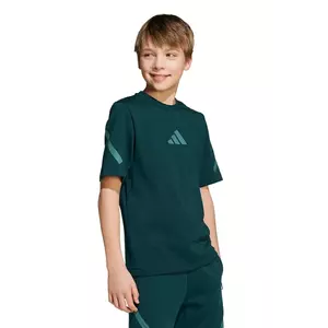 adidas tricou copii culoarea verde, cu imprimeu, JW2432 imagine