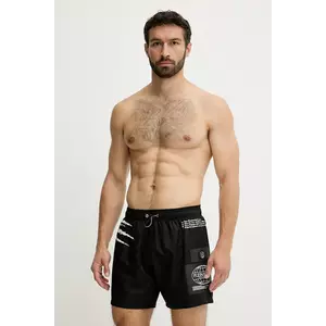 PLEIN SPORT pantaloni scurți de baie culoarea negru, PS25MBM05 imagine