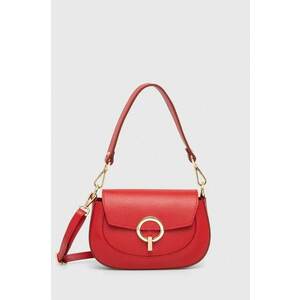 Answear Lab poseta de piele culoarea rosu imagine