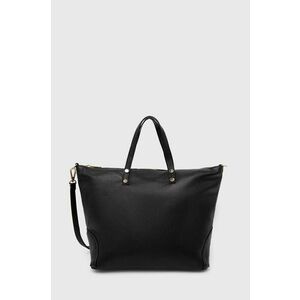 Answear Lab poseta de piele culoarea negru imagine