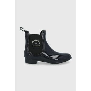 Karl Lagerfeld Cizme femei, culoarea negru imagine
