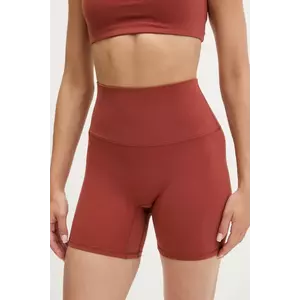 JOYINME pantaloni scurți de yoga Movement culoarea portocaliu, uni, high waist, Szorty.Movement imagine