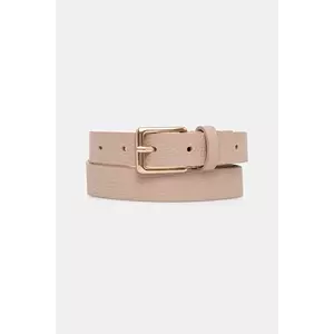 Answear Lab curea de piele culoarea roz imagine