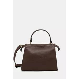 Answear Lab poseta de piele culoarea maro imagine