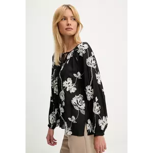 Answear Lab bluza culoarea negru, cu imprimeu imagine