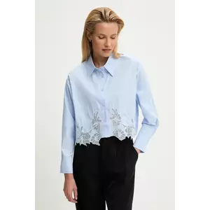 Answear Lab camasa din bumbac cu guler clasic, relaxed imagine