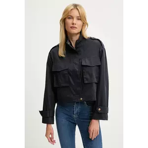 Answear Lab geaca culoarea albastru marin, de tranzitie imagine