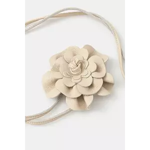 Answear Lab curea de piele culoarea bej imagine