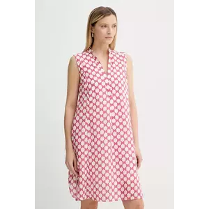 Marc O'Polo rochie din bumbac culoarea bej, mini, evazați, 516080921135 imagine