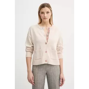 PS Paul Smith cardigan din lână culoarea bej, W2R-585N-T31330 imagine