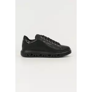 Karl Lagerfeld sneakers din piele KAPRI KITE culoarea negru, KL54519A imagine