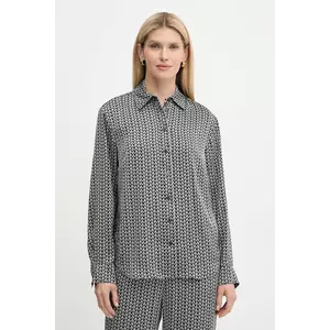 MICHAEL Michael Kors cămașă culoarea gri, cu guler clasic, relaxed, MT540V6JLW imagine