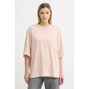 Gestuz tricou din bumbac culoarea portocaliu, 10910395 imagine