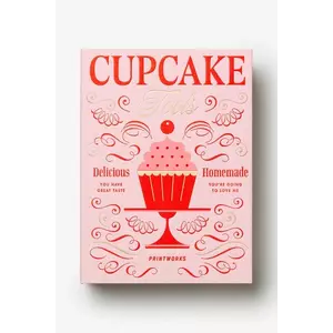 Printworks kit de copt pentru brioșe The Essentials - Cupcake 20 x 28 x 5 cm 6-pack culoarea roz imagine