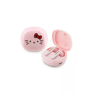 Hello Kitty căști in-ear fără fir Hello Kitty Glossy Finish culoarea roz imagine