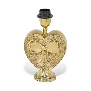 Doing Goods bază pentru o lampă de masă Bubbly Heart 26 cm culoarea galben imagine
