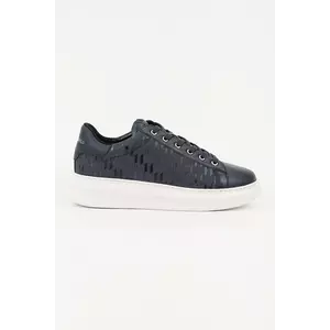 Karl Lagerfeld sneakers din piele KAPRI MENS culoarea bleumarin, KL52543 imagine