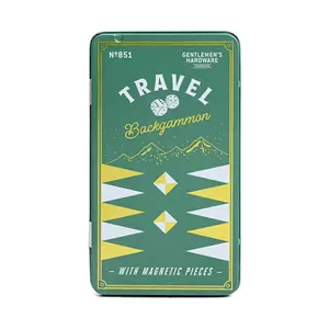 Gentlemen's Hardware joc de societate Backgammon culoarea verde imagine